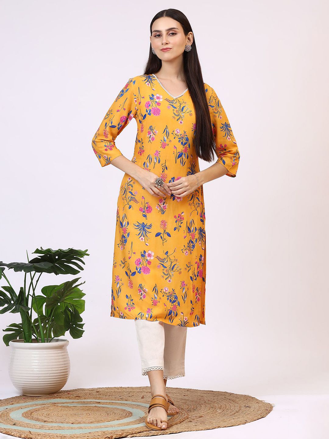 W W Women Printed Kurta