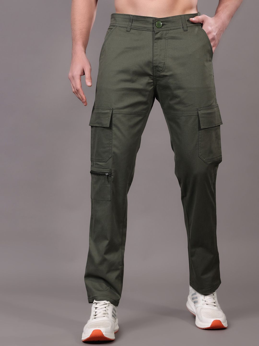 ZAYSH Men Regular Fit Mid-Rise Jeans
