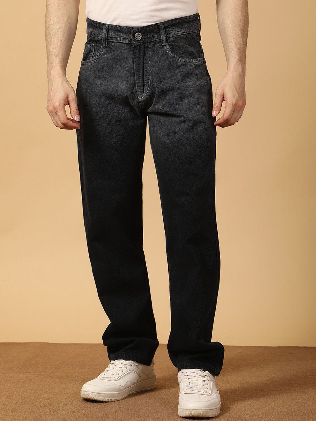 Hence Men Mid-Rise Baggy Jeans