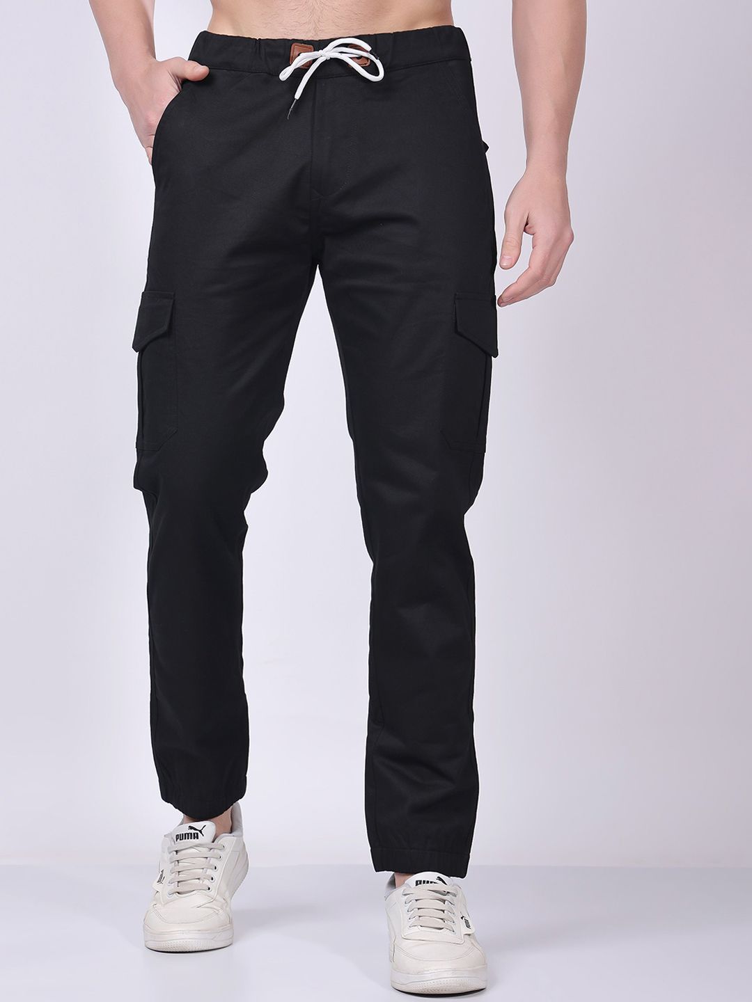 ZAYSH Men Jogger Fit Mid-Rise Non Stretchable Jeans