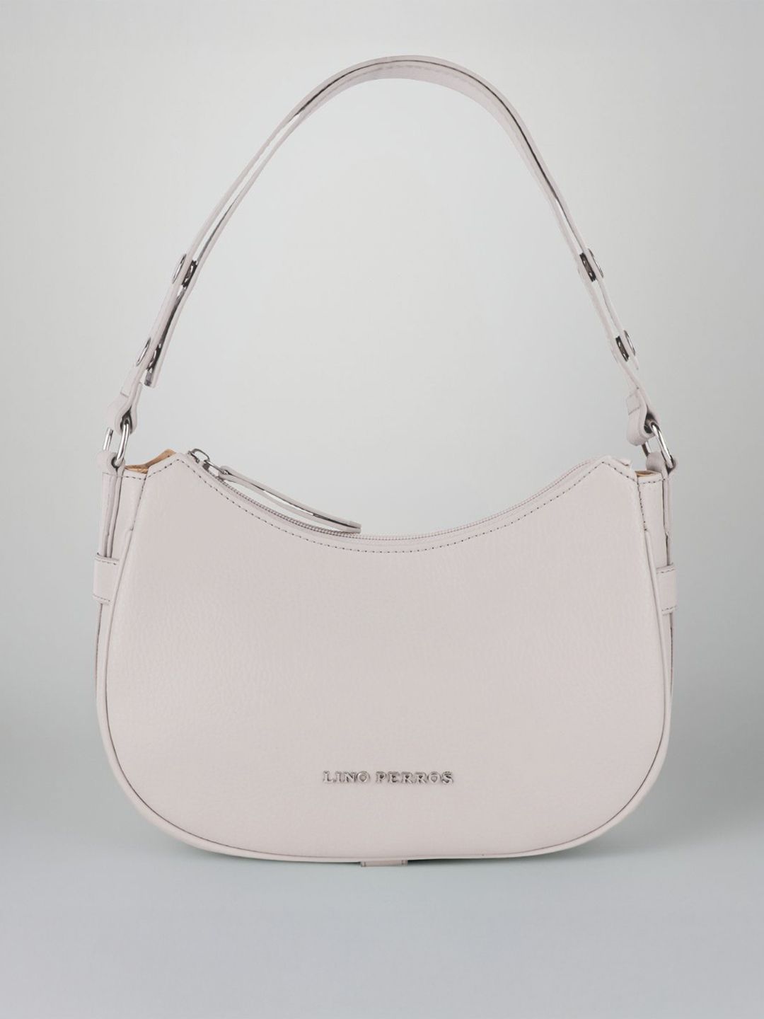 Lino Perros Lino Perros Women Beige Solid Structured Shoulder Bag