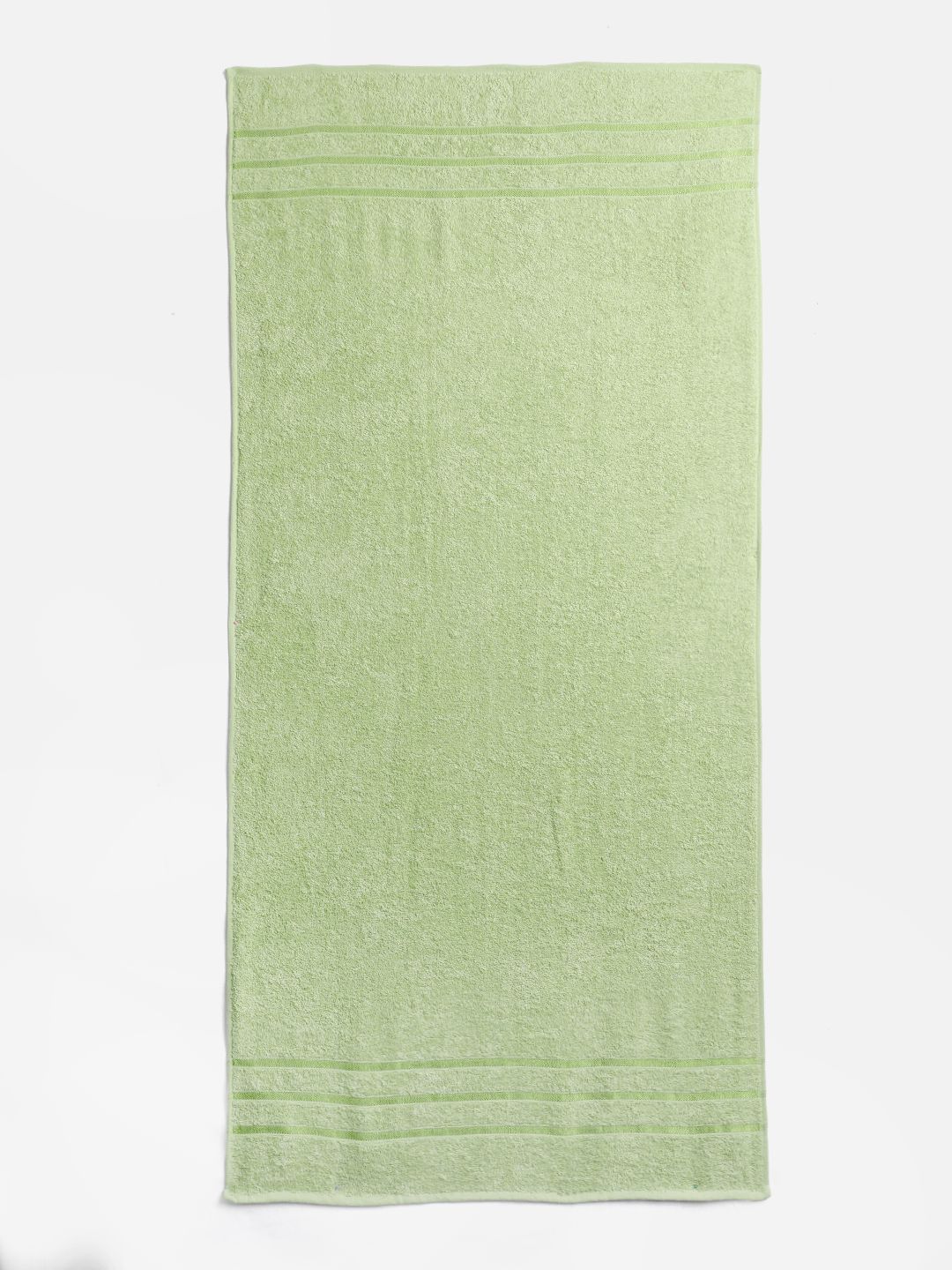 Cayman Green Solid Cotton Ultrasoft 500 GSM Bath Towel