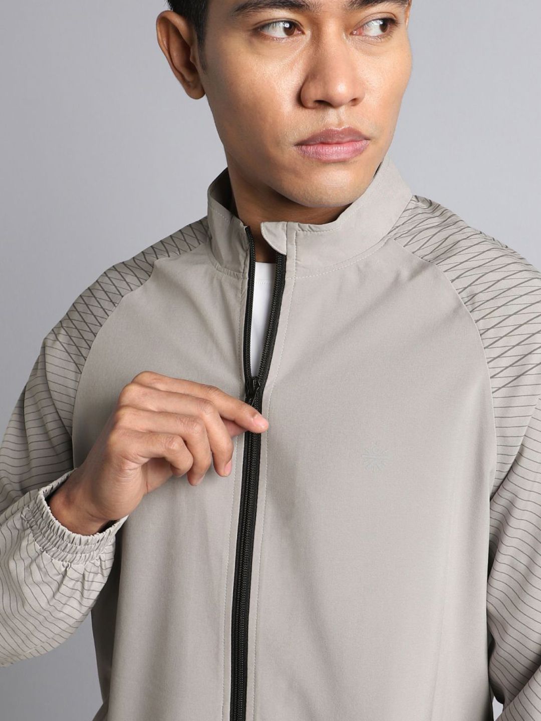 Buy CULT Men Grey Energy Map Printed Lightweight Jacket - Jackets