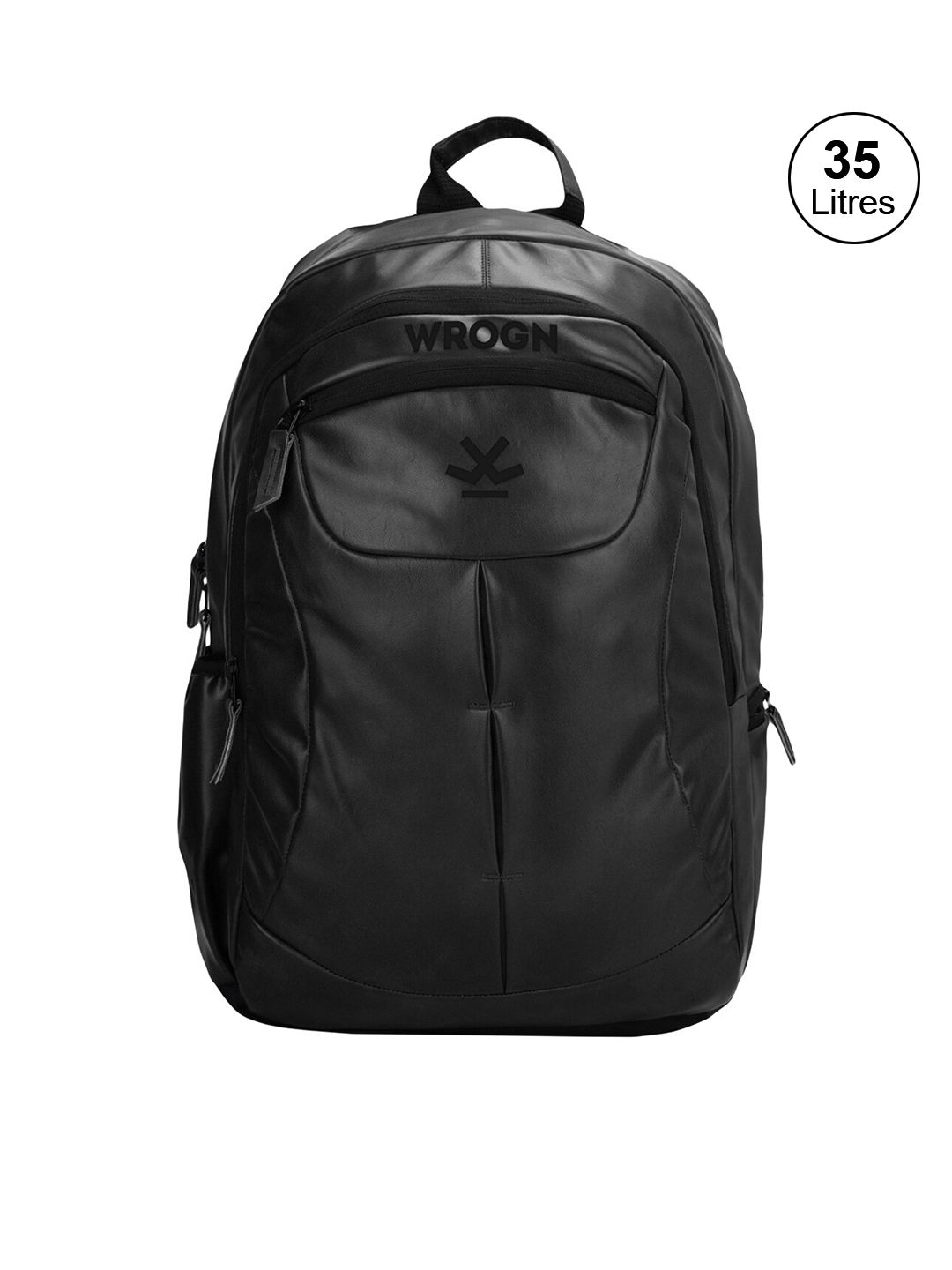 WROGN Ergonomic Water Resistant Backpack with Reflective Strip & Rain Cover 31L Price in India