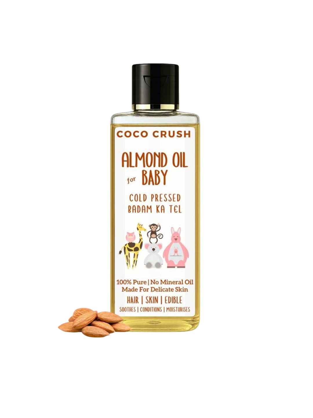 Coco Crush Cold Pressed Almond Oil - 50 ml