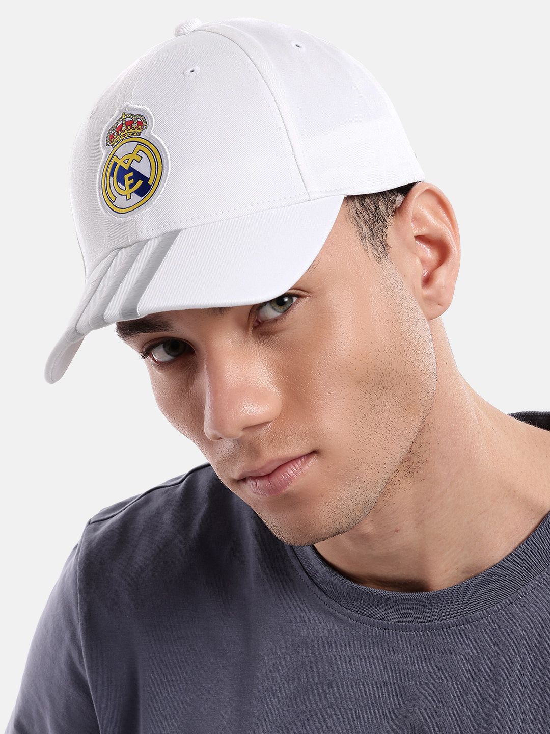 Buy ADIDAS Unisex Cotton Embroidered Applique REAL Baseball Cap