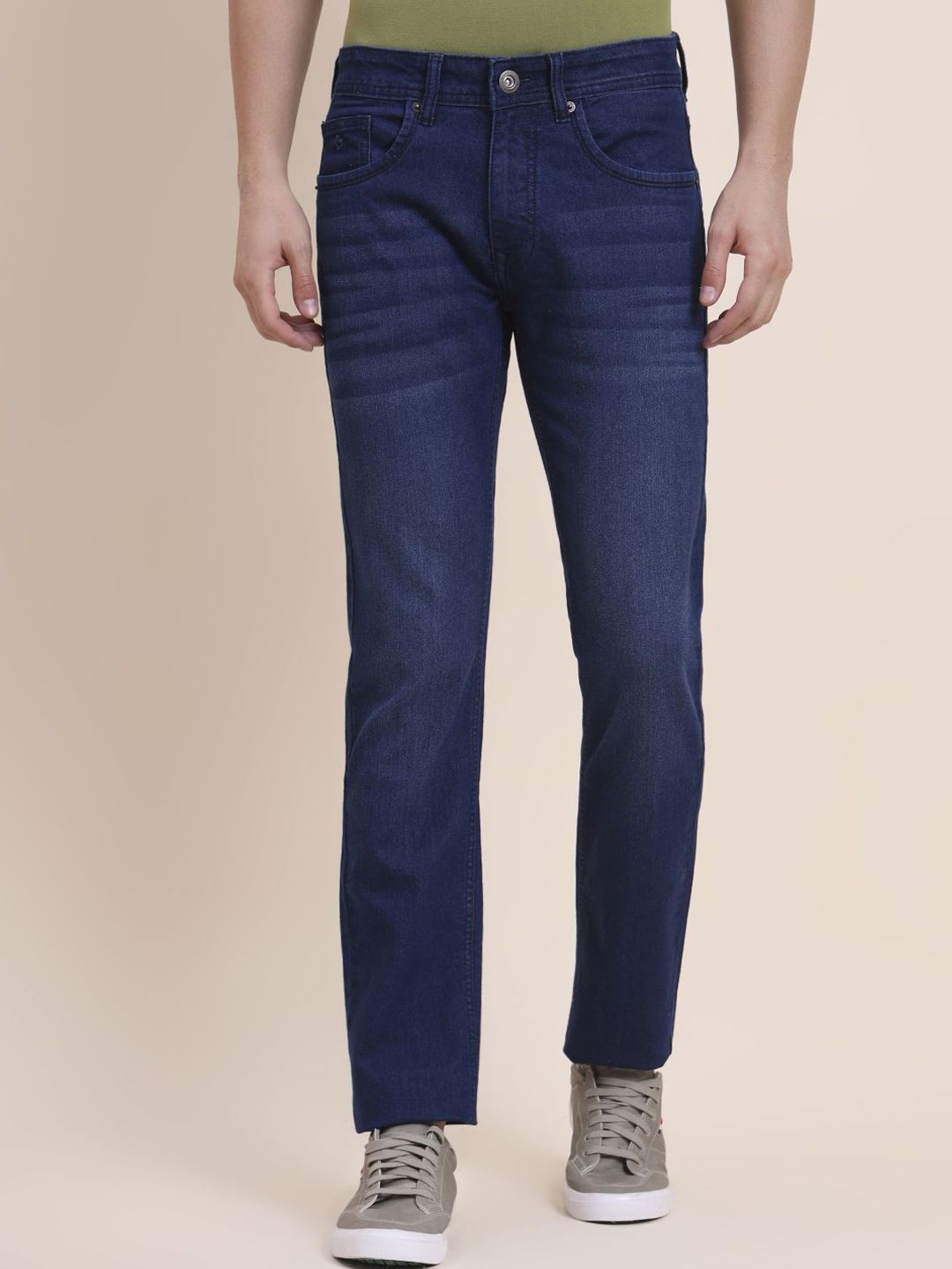 Greenfibre Men Slim Fit Mid-Rise Jeans