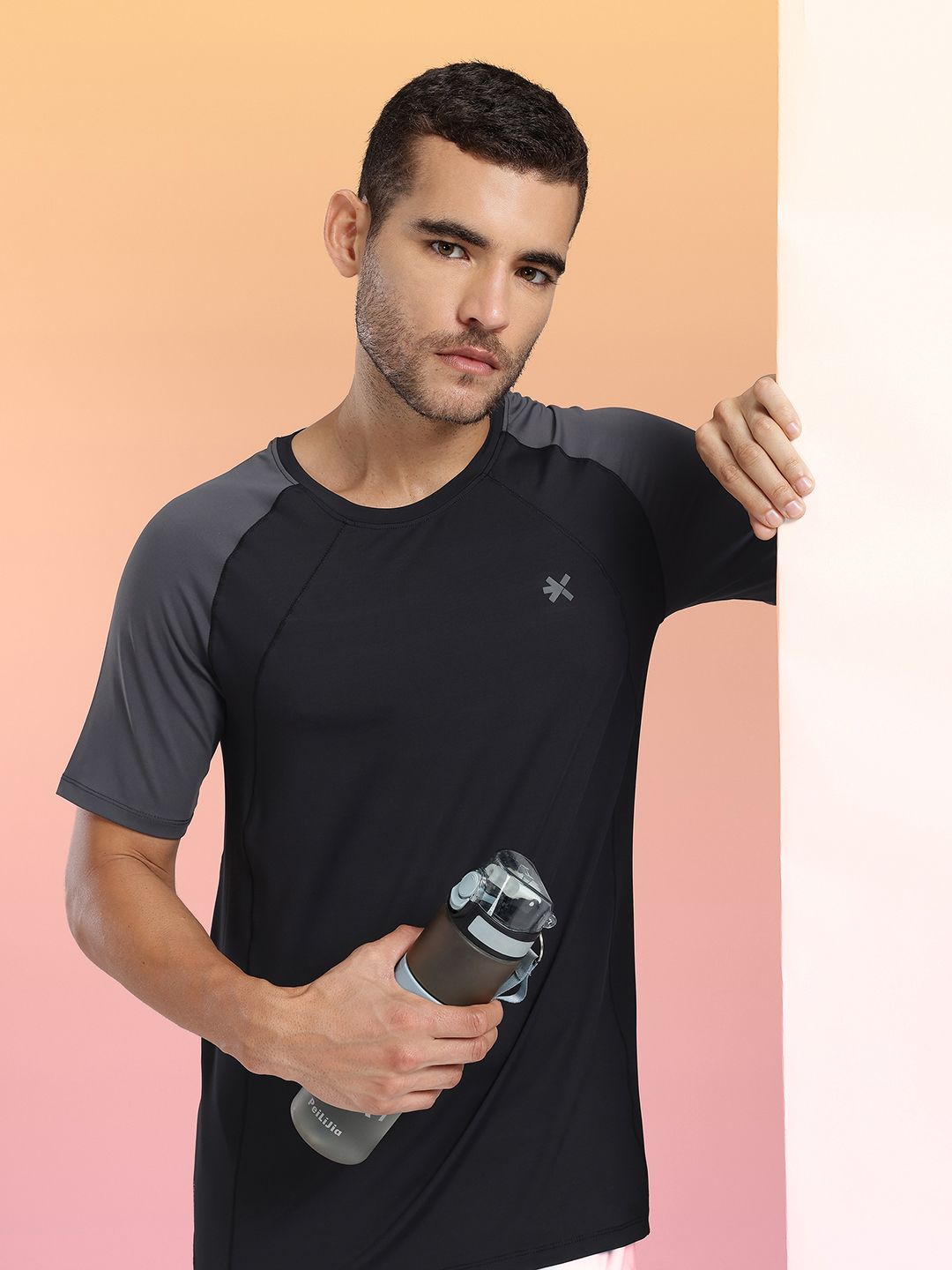 HRX by Hrithik Roshan Graphic Printed Slim Fit Training T-shirt