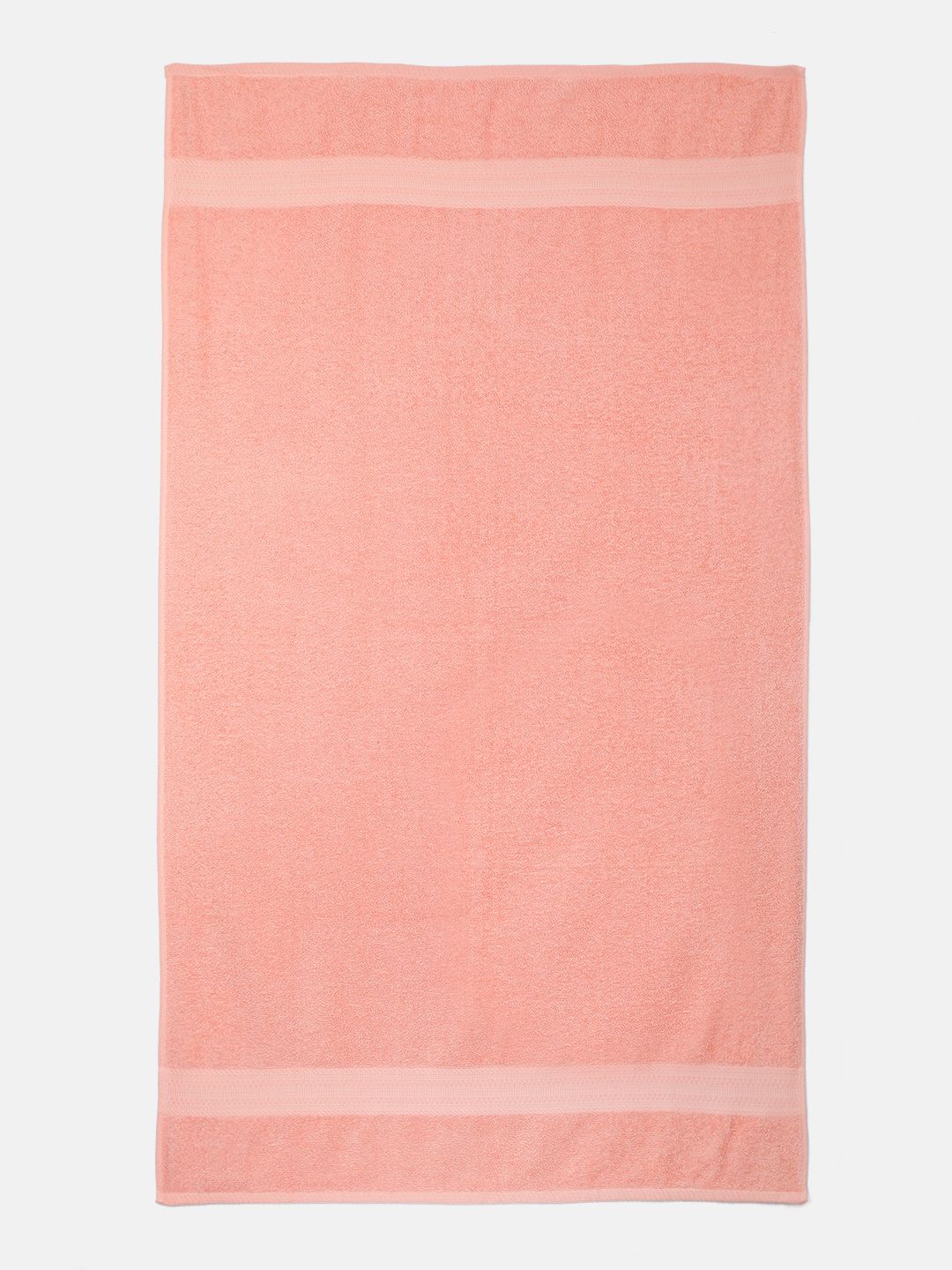 Cayman Peach Solid Cotton Ultrasoft 500 GSM Bath Towel