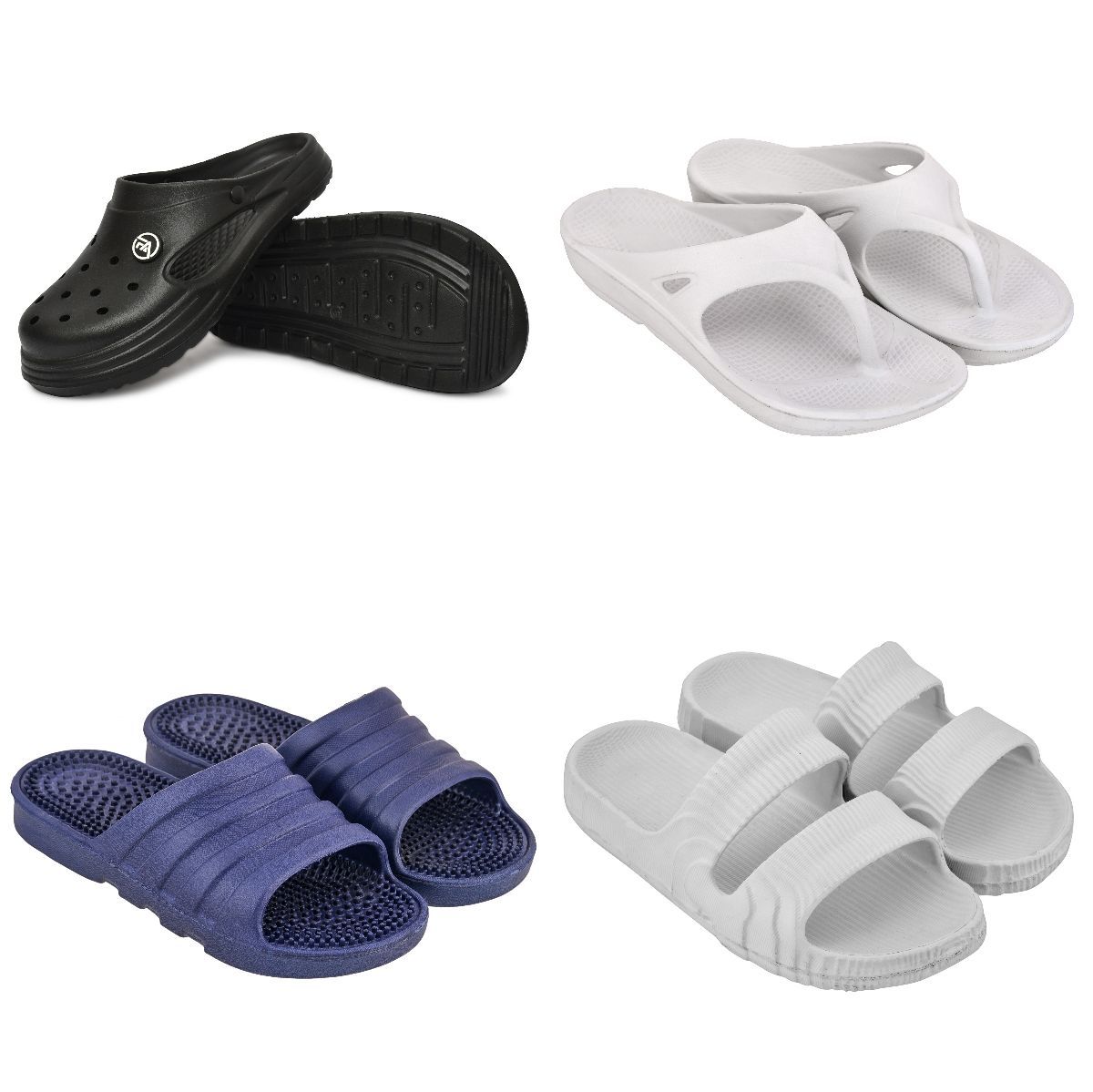 Feel alive Men  Set Of 4 Clogs