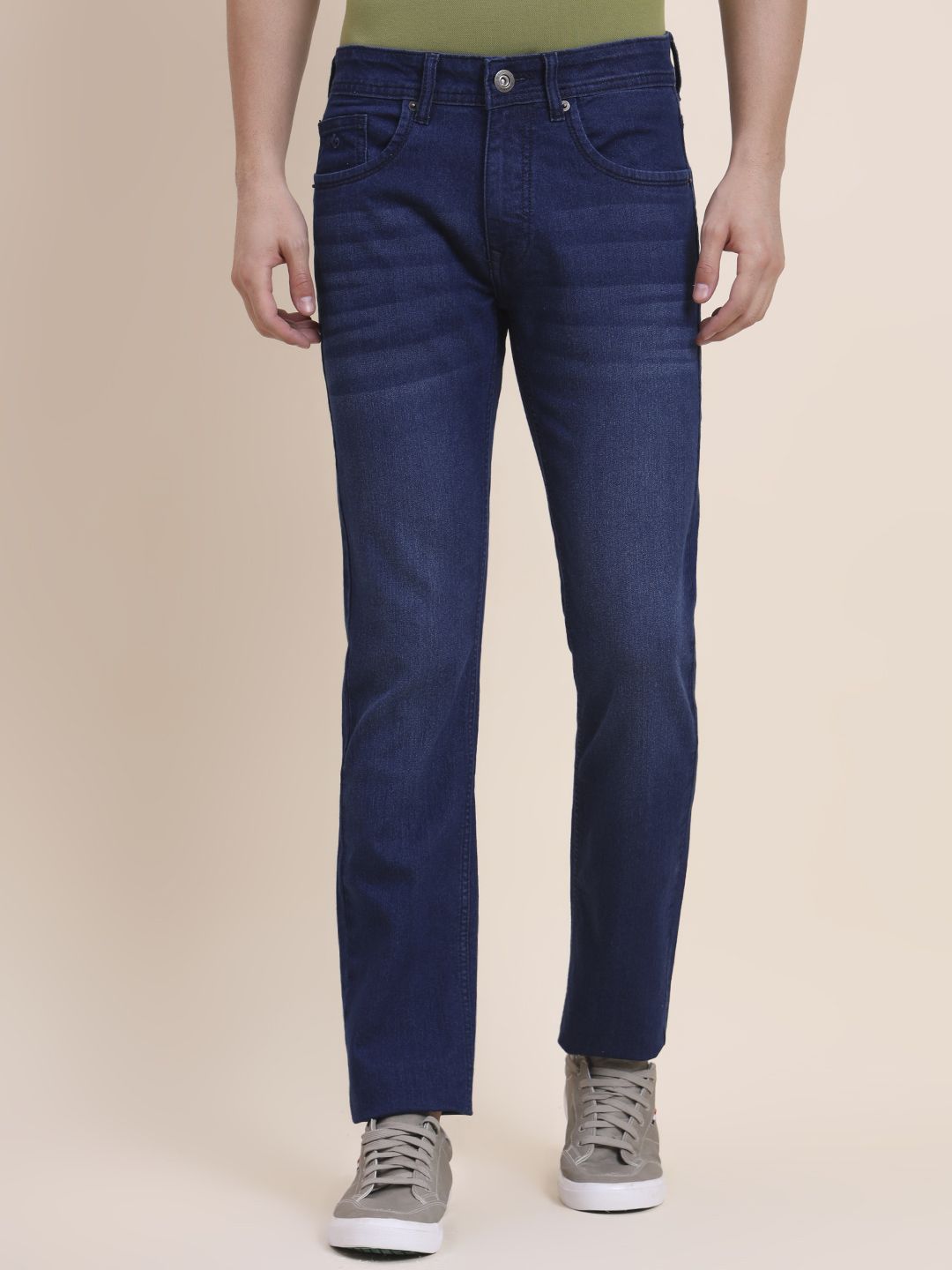 Greenfibre Men Slim Fit Mid-Rise Jeans