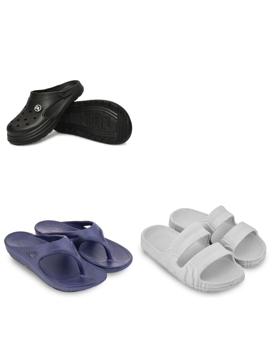 Feel alive Men Pack of 4 Clogs