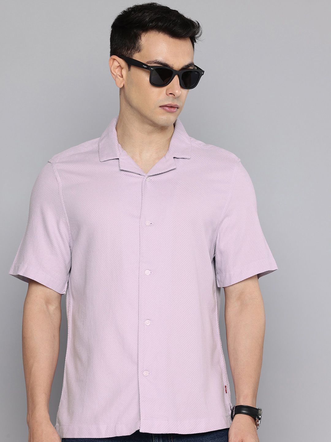 Levis Textured Relaxed Fit Casual Shirt