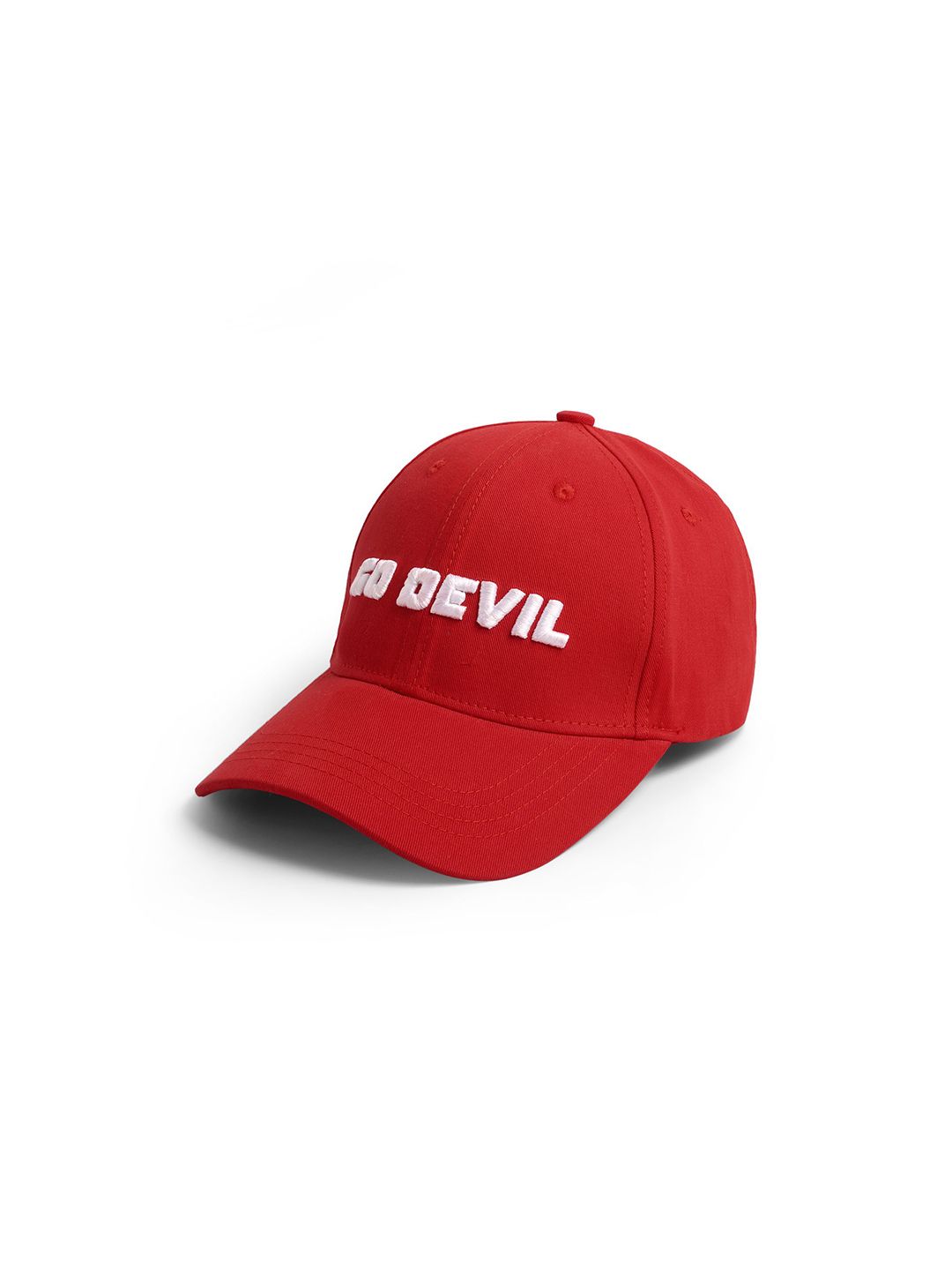 Buy GO DEVIL Men Premium 66 Logo Embroidered Cotton Baseball Cap