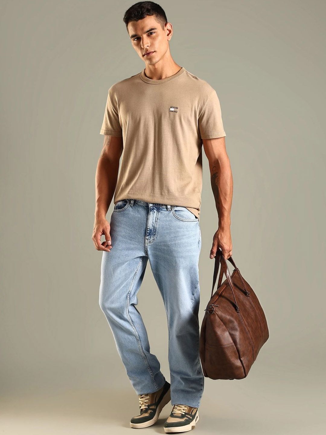 Slim Fit Mid-Rise No Fade Jeans