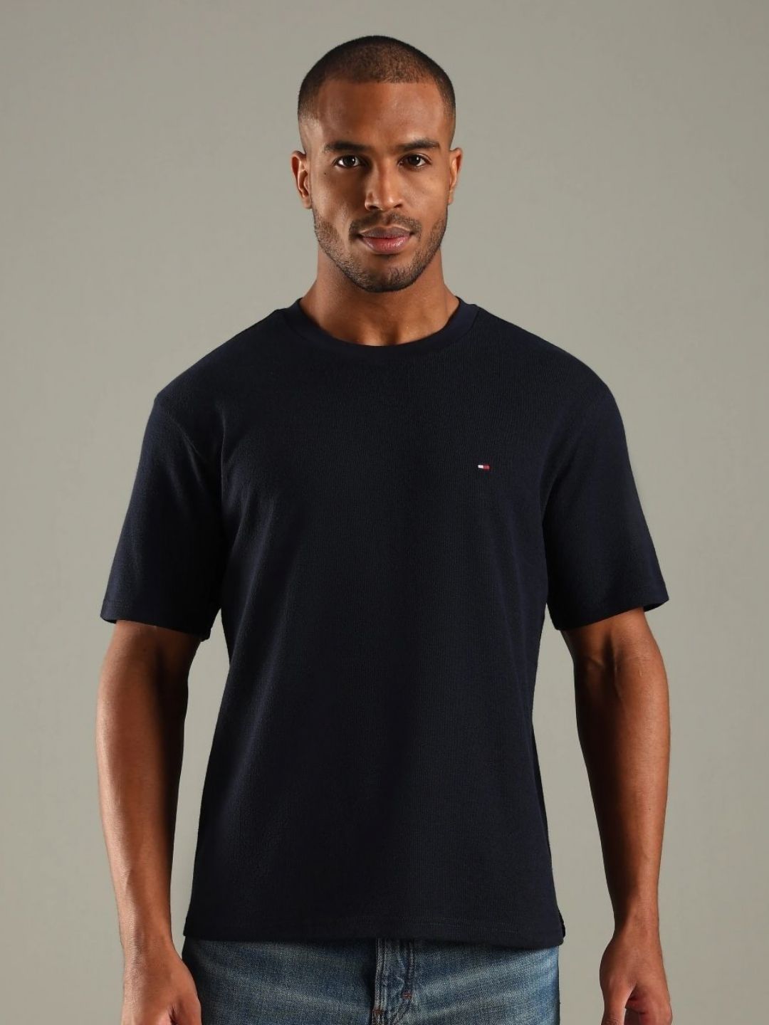Tommy Hilfiger Tommy Hilfiger Round Neck Relaxed Fit Cotton T-shirt