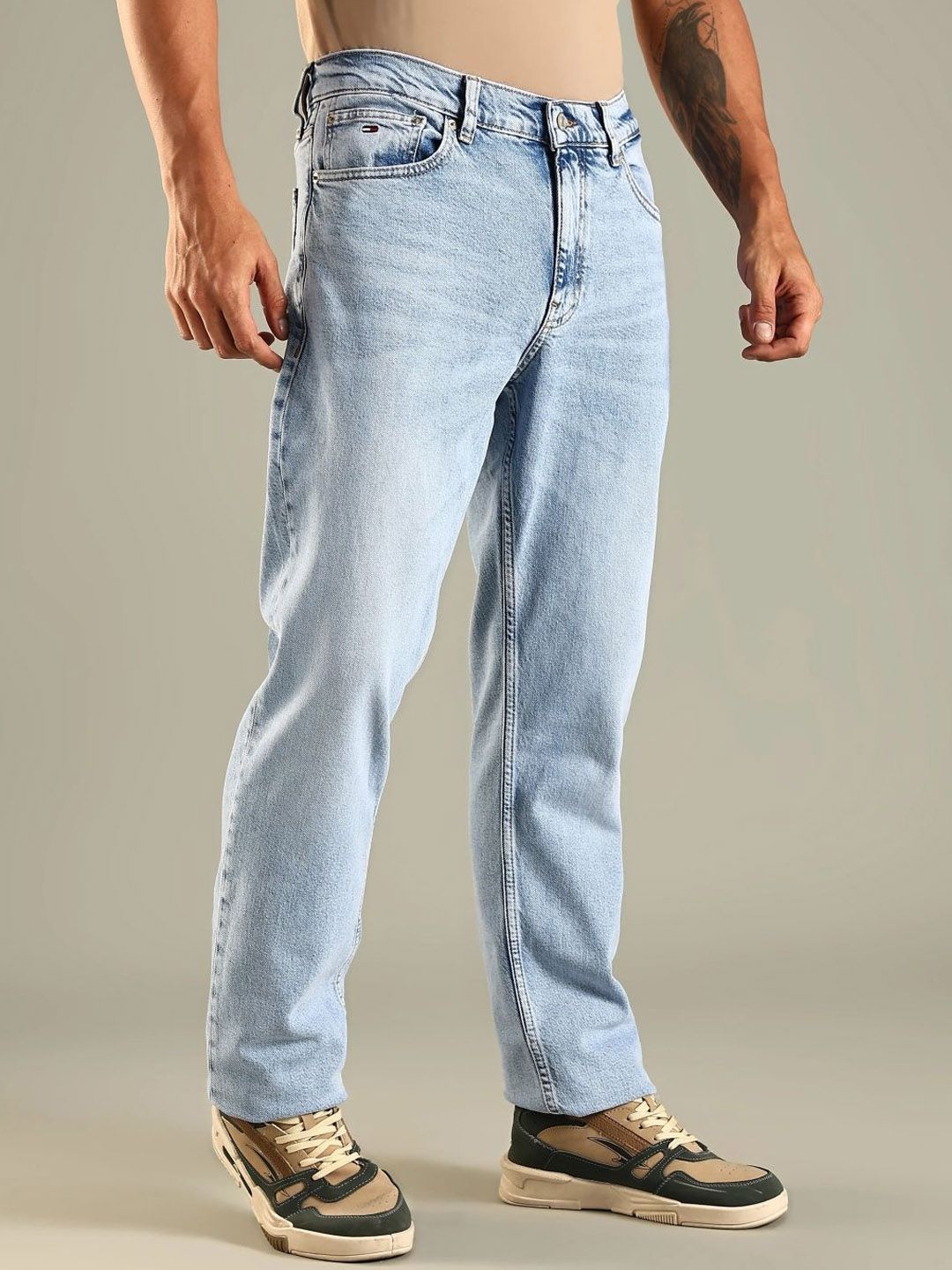 Slim Fit Mid-Rise No Fade Jeans
