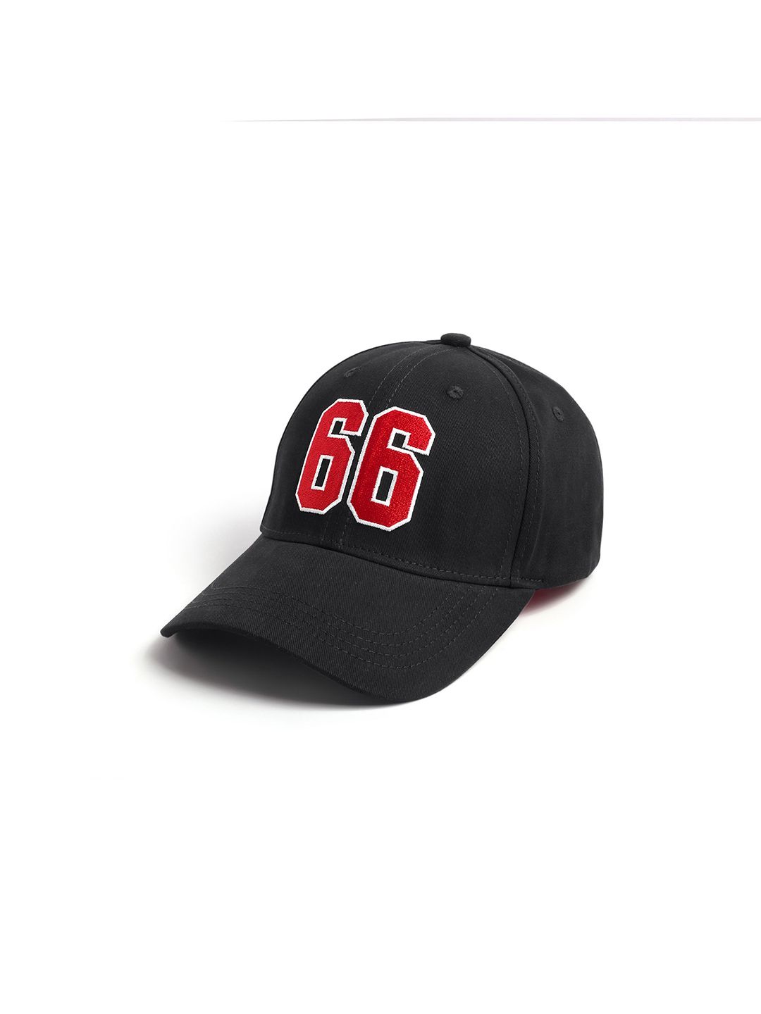 Buy GO DEVIL Men Premium 66 Logo Embroidered Cotton Baseball Cap