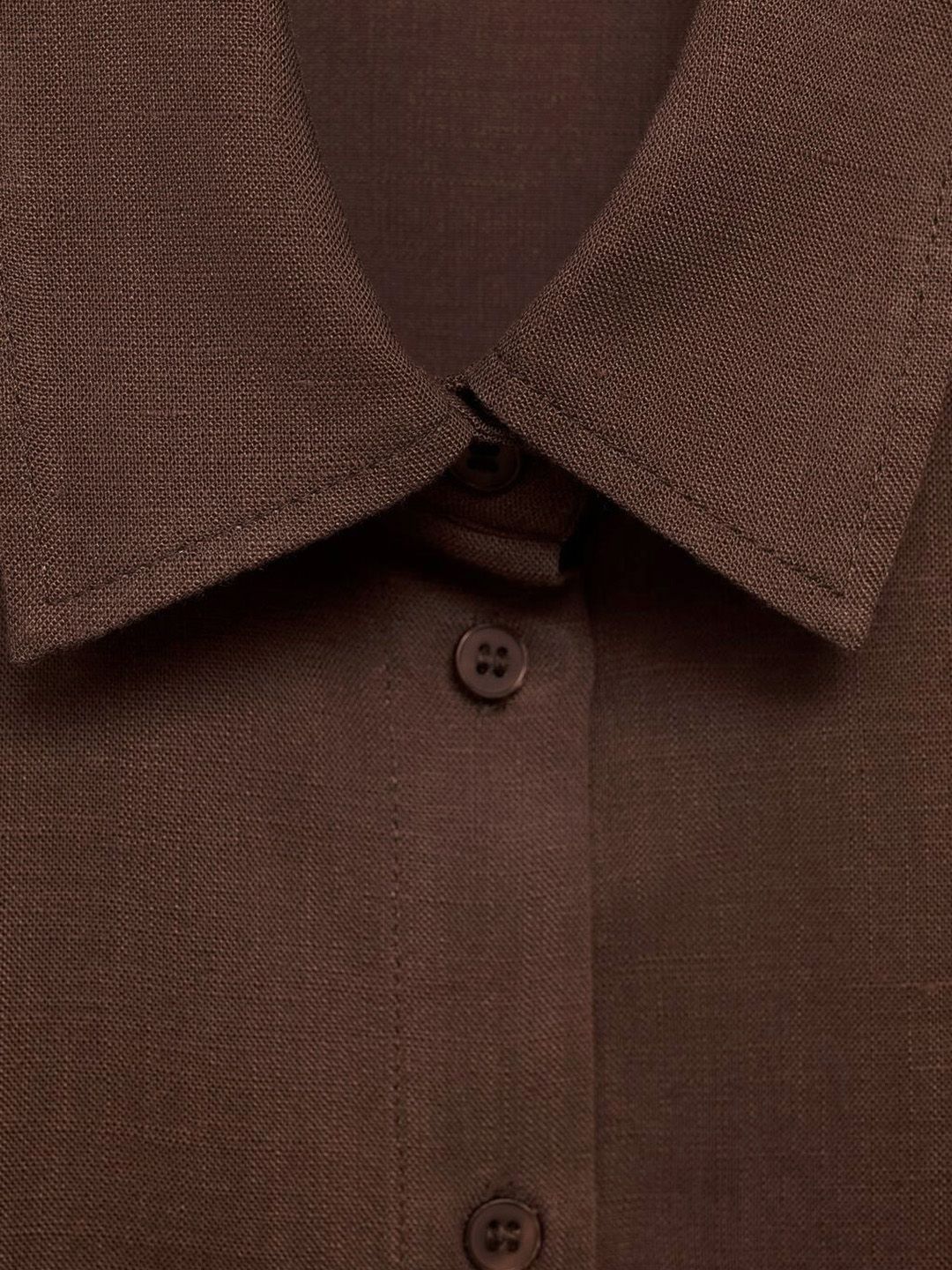 Spread Collar Relaxed Fit Casual Shirt