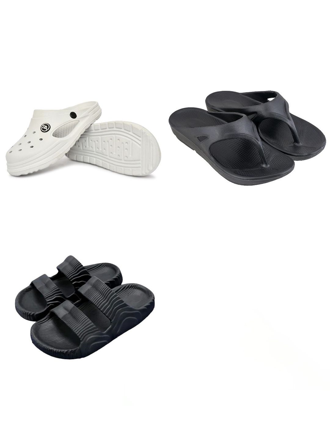Feel alive Men Pack Of 4 Clogs