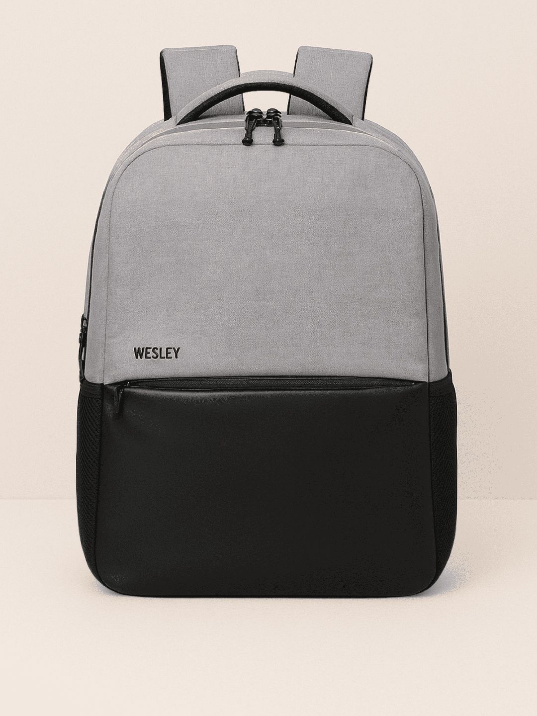 Wesley Unisex Colourblocked Backpack