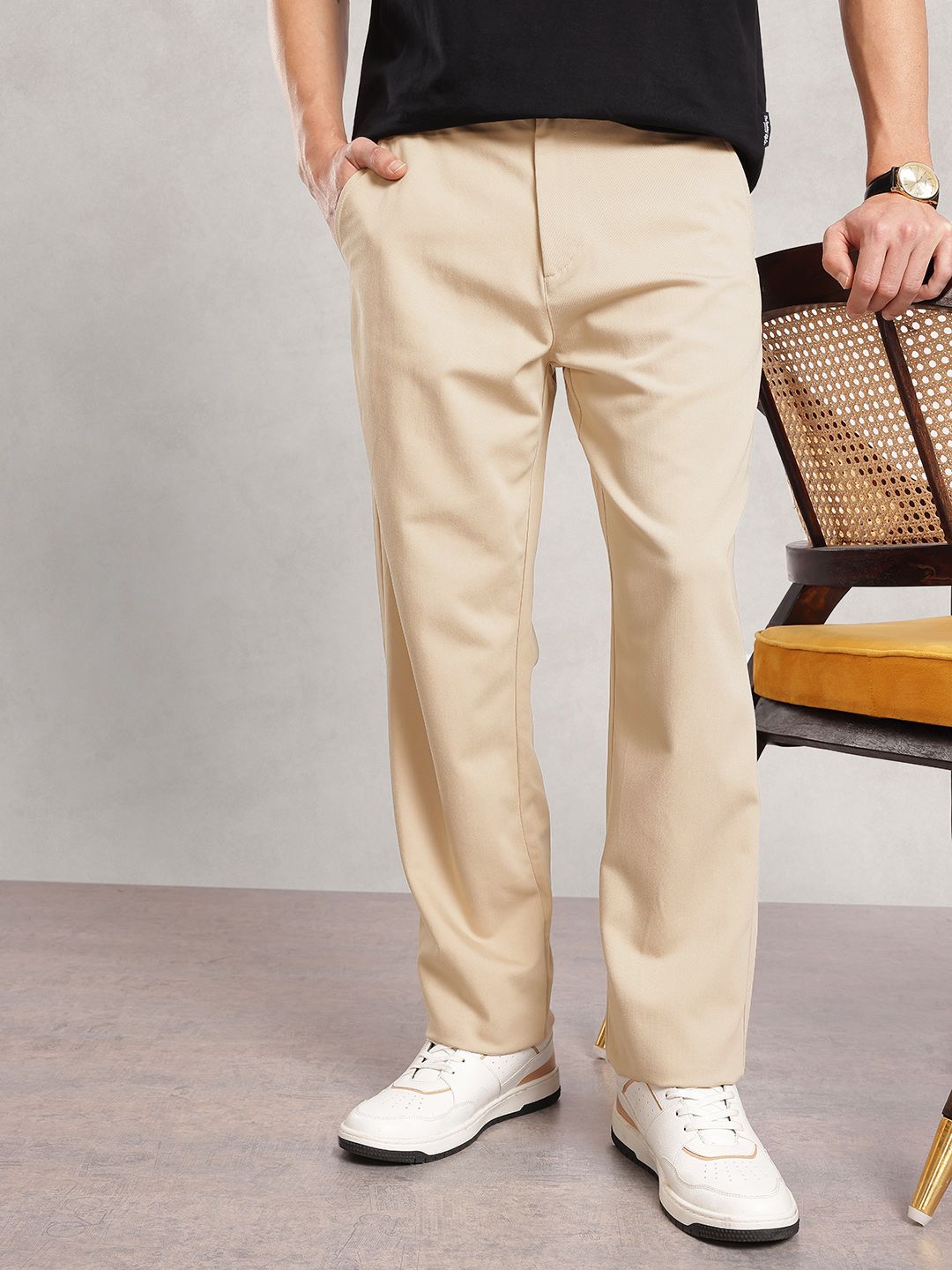 Nautica Men Relaxed Fit Chinos Trousers