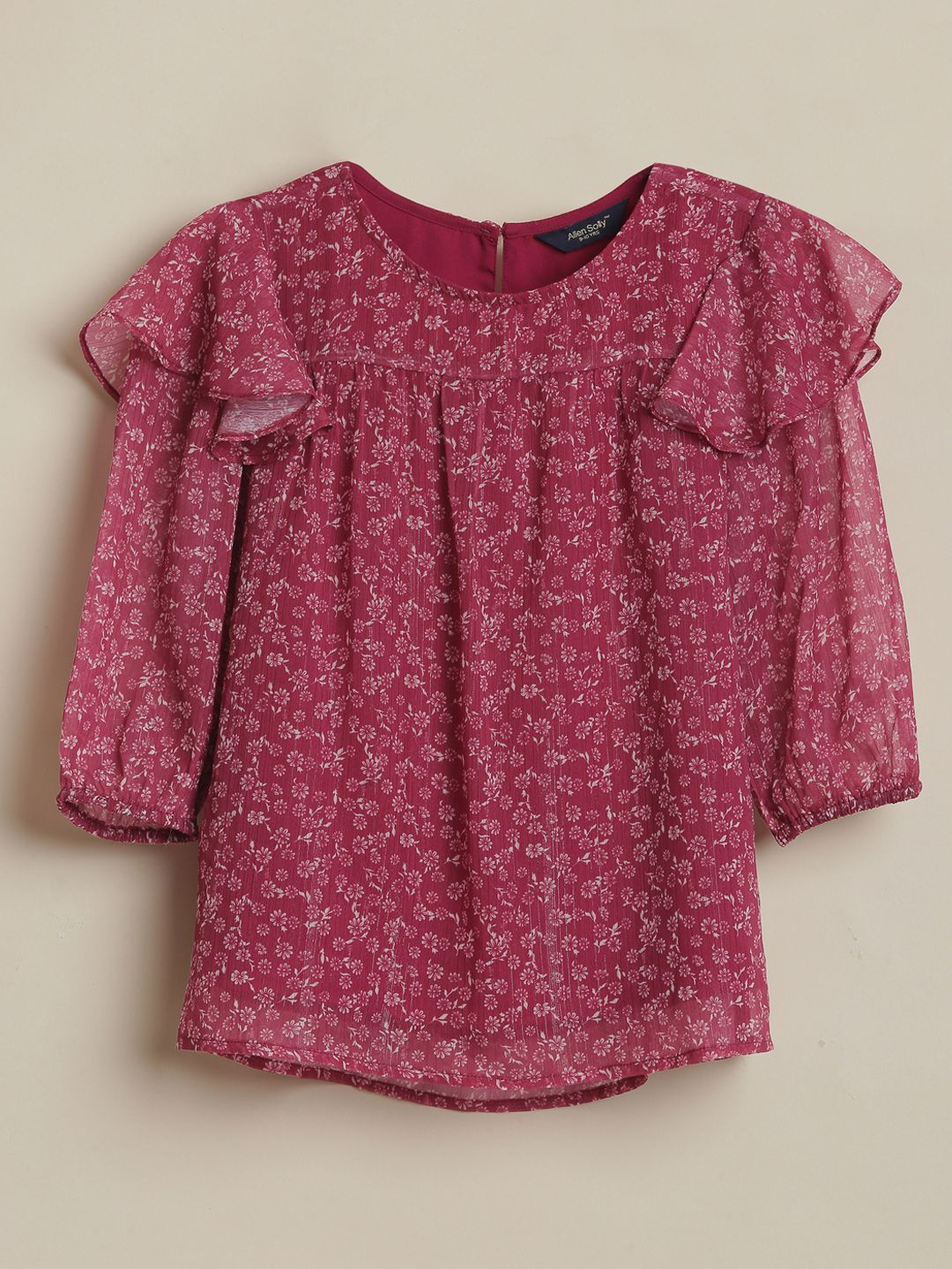 Allen Solly Junior Girls Floral Printed Top