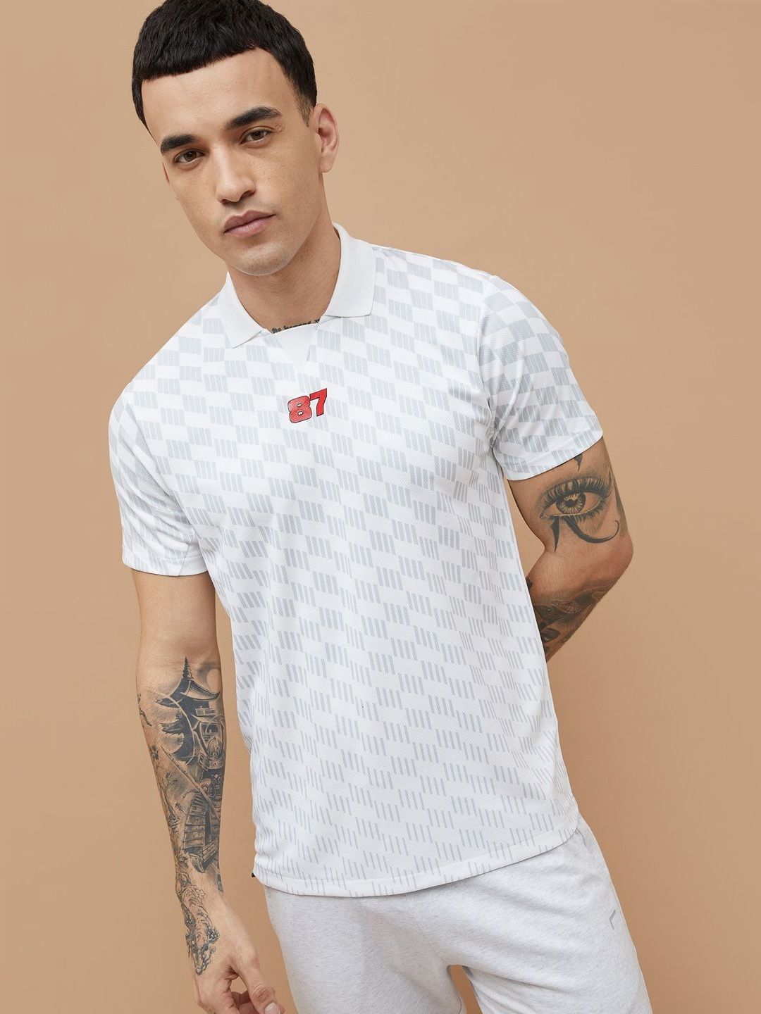 Fame Forever by Lifestyle Typography Printed Round Neck Short Sleeves T-shirt