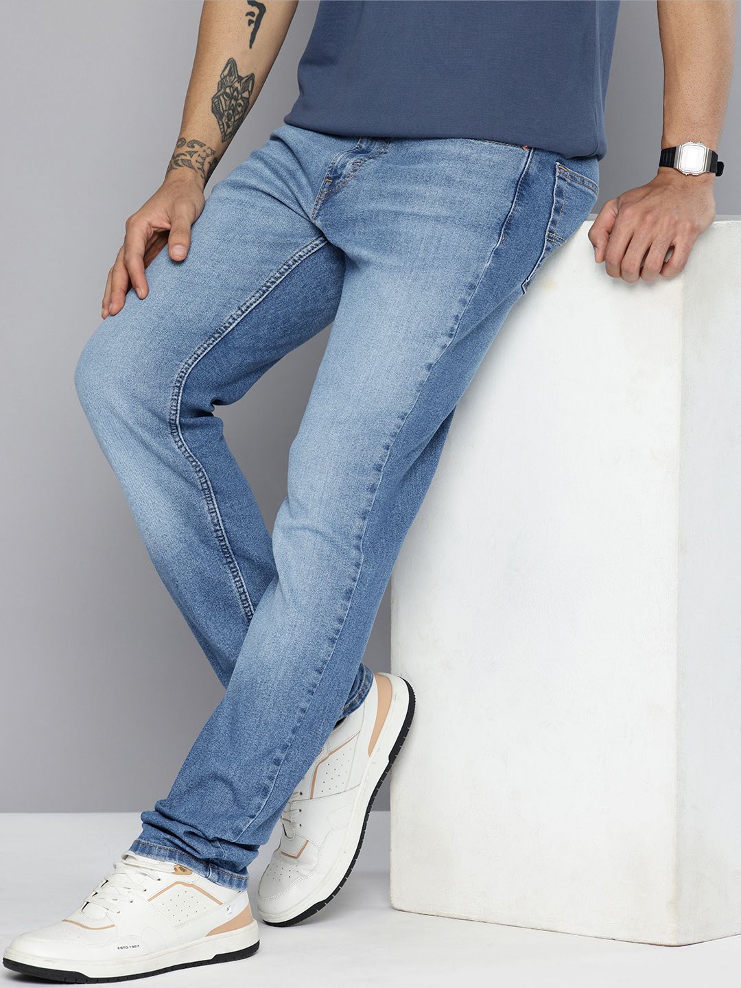 Levis Levis Men 511 Slim Fit Light Fade Stretchable Jeans
