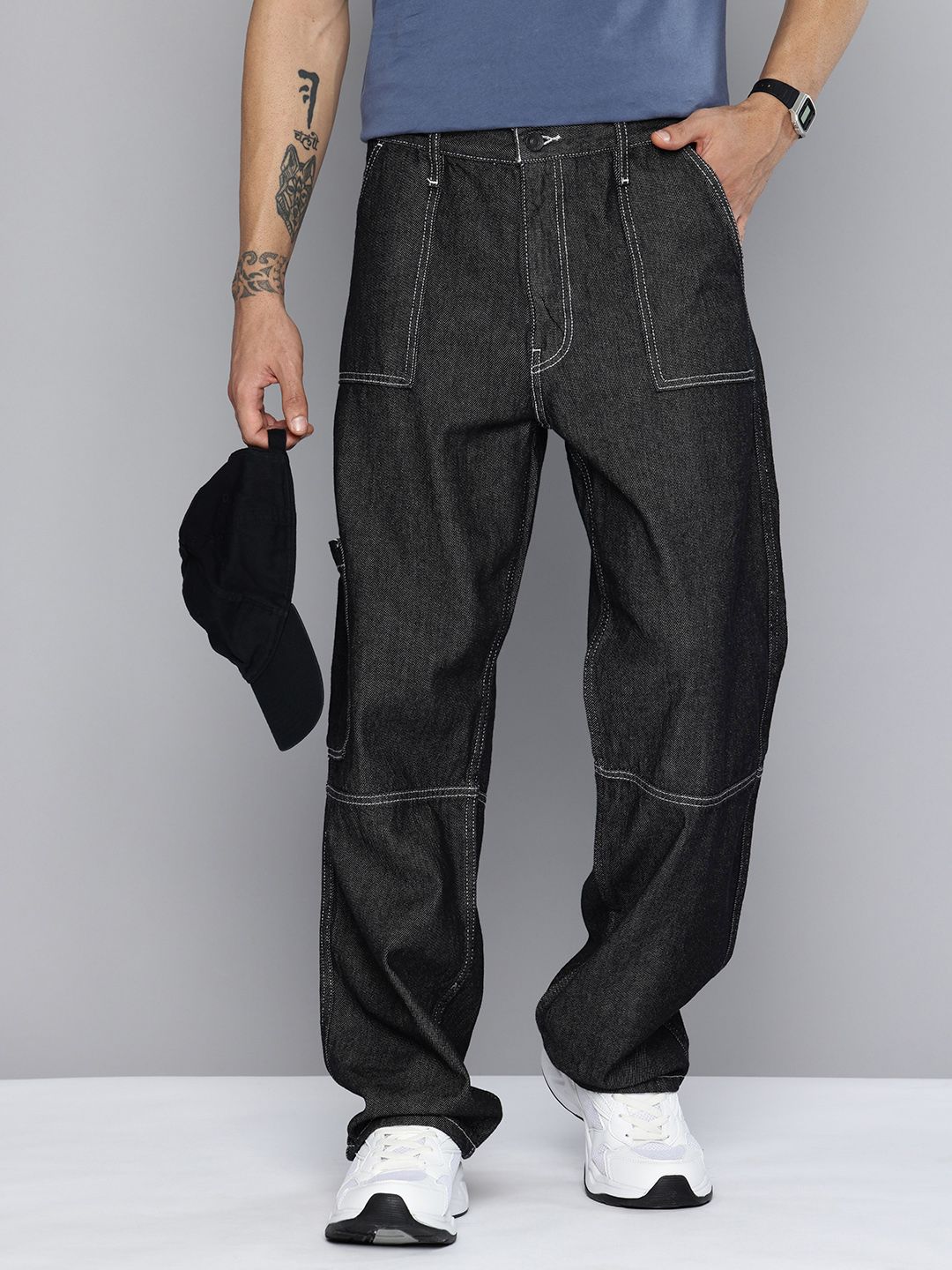 Levis Levis Men Straight Fit Pure Cotton Jeans