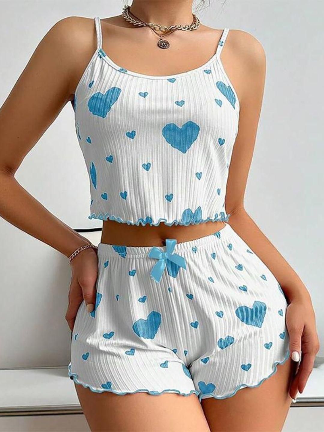 For You For Me Women Printed Night suit