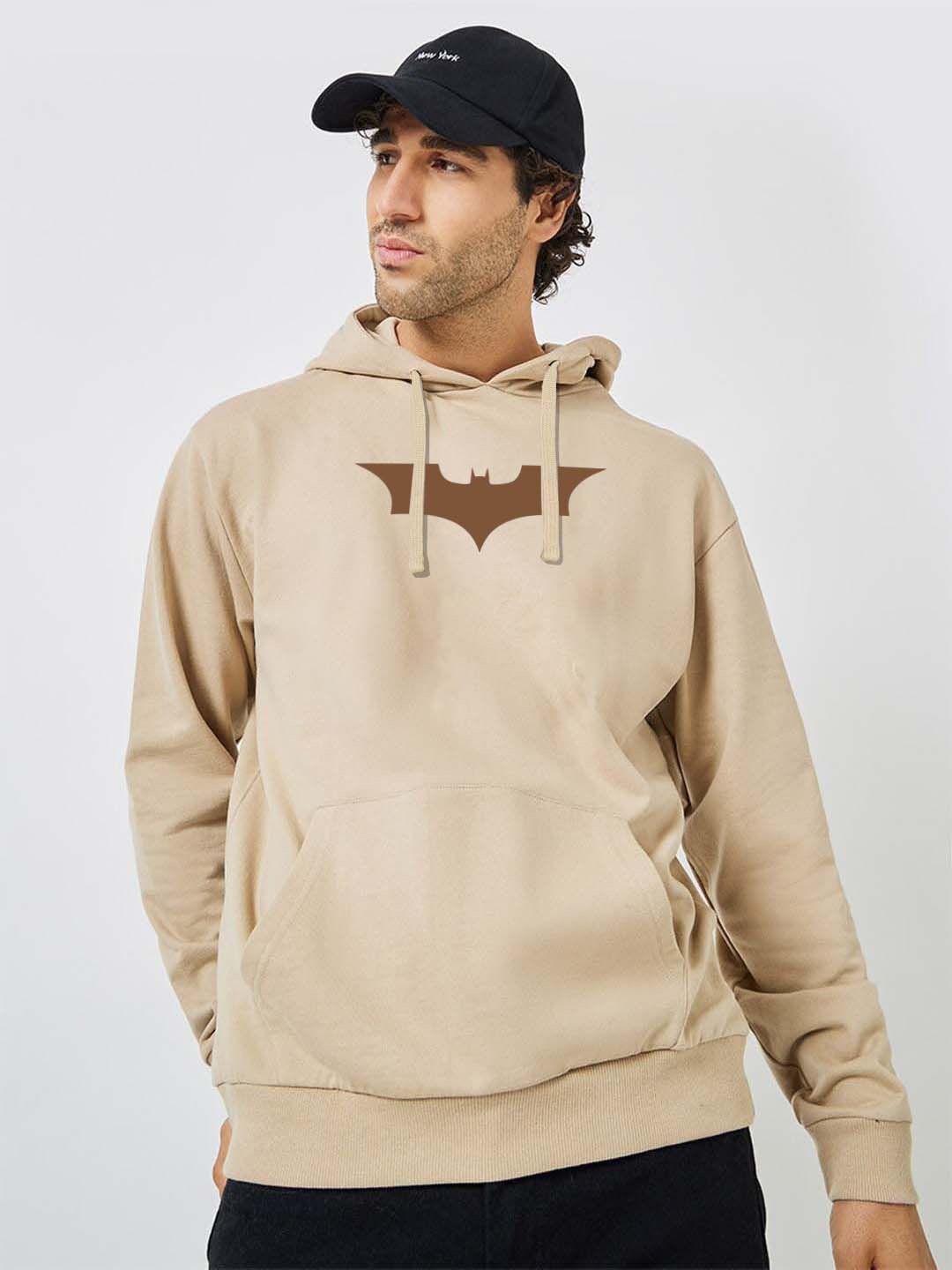 Organic Chics Men Graphic Printed Hooded Pullover