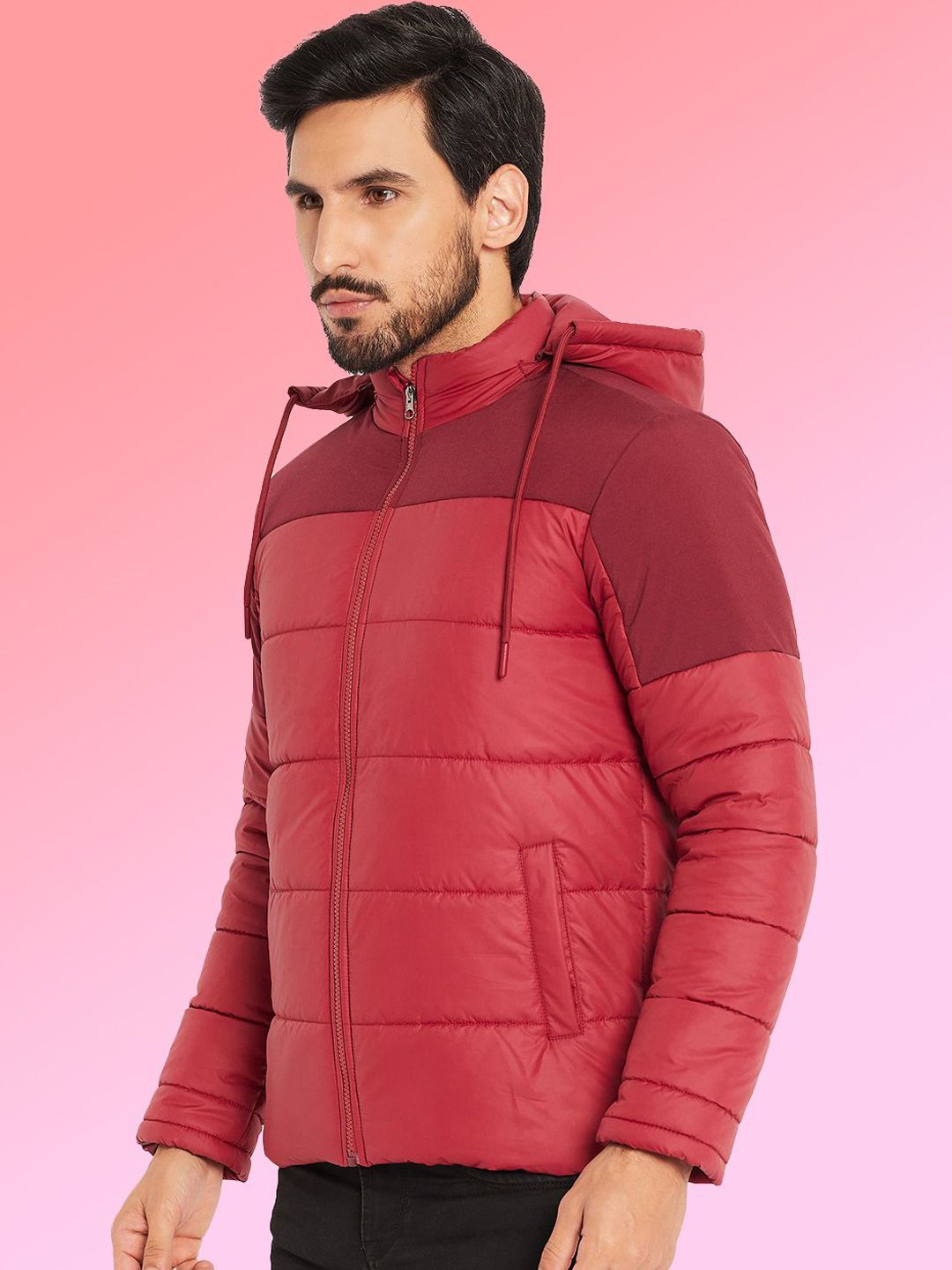 VERO AMORE Hooded Lightweight Puffer Jacket
