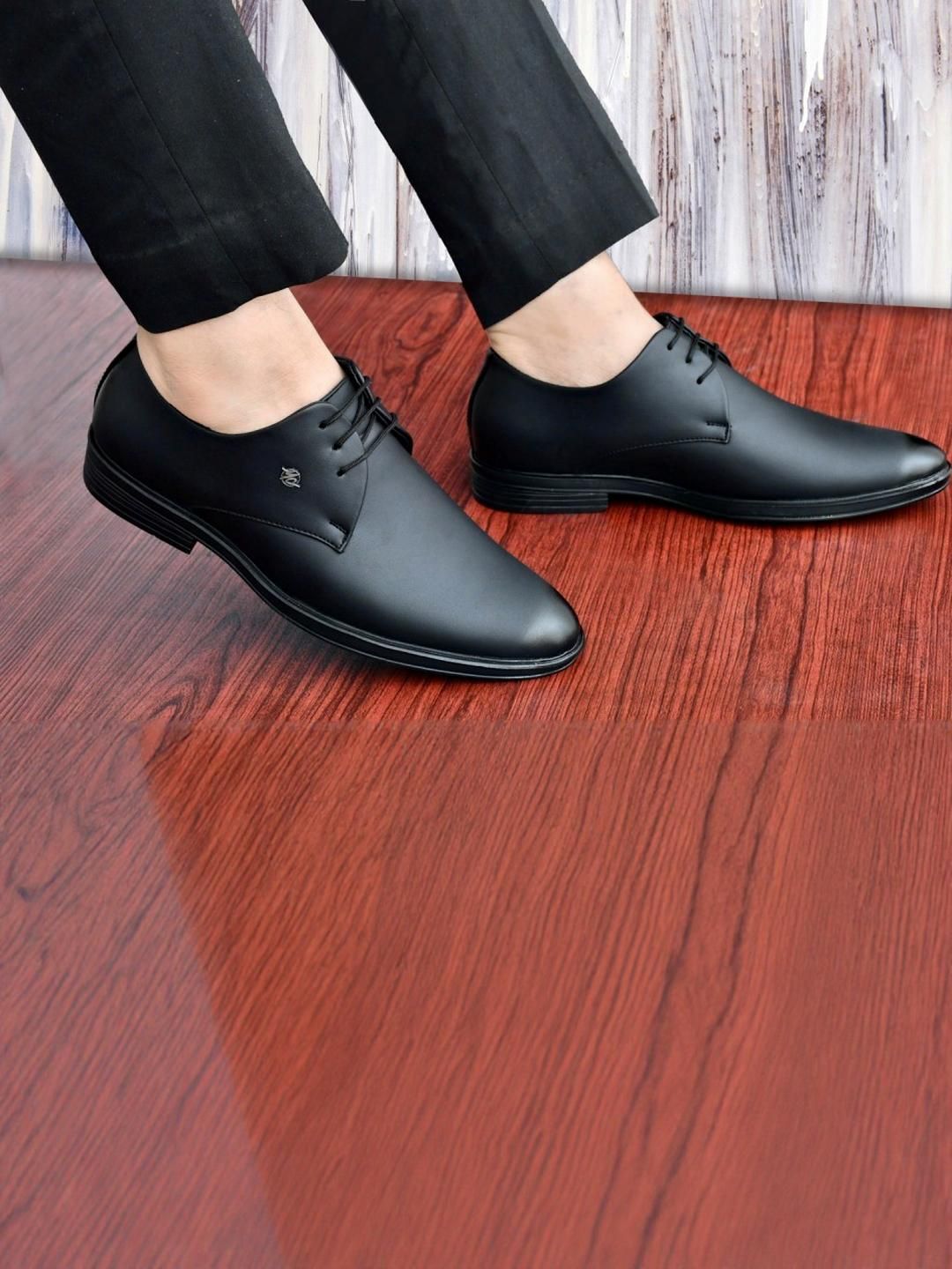 MOOCOOZIN Lightweight Lace Up Derbys Formal Shoes