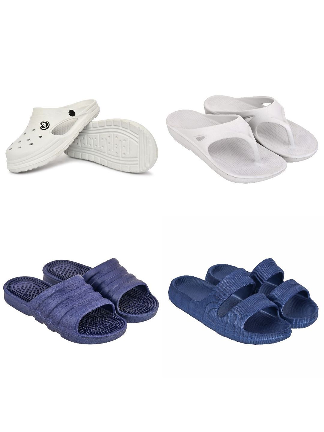 Feel alive Men Set Of 4 Thong Flip-Flops