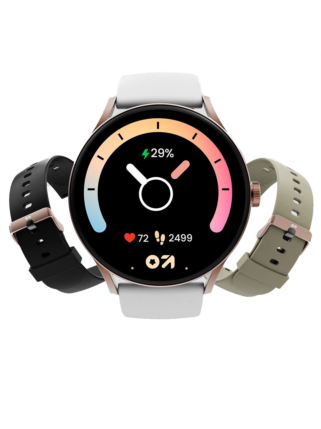 GOBOULT Rover Pro 1.43'' AMOLED, BT Calling, 565 Nits Brightness Smartwatch
