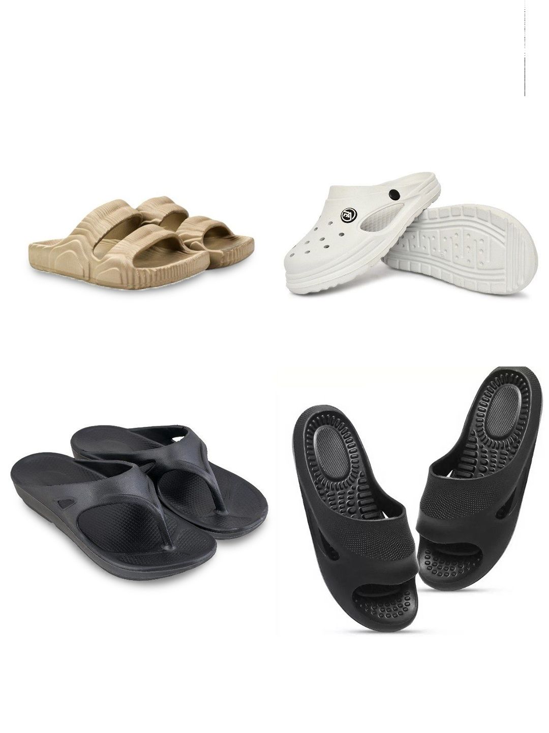 Feel alive Men Set of 4 Clogs