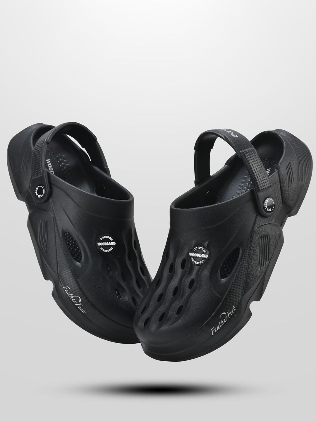 Woodland Men Self Design Clogs