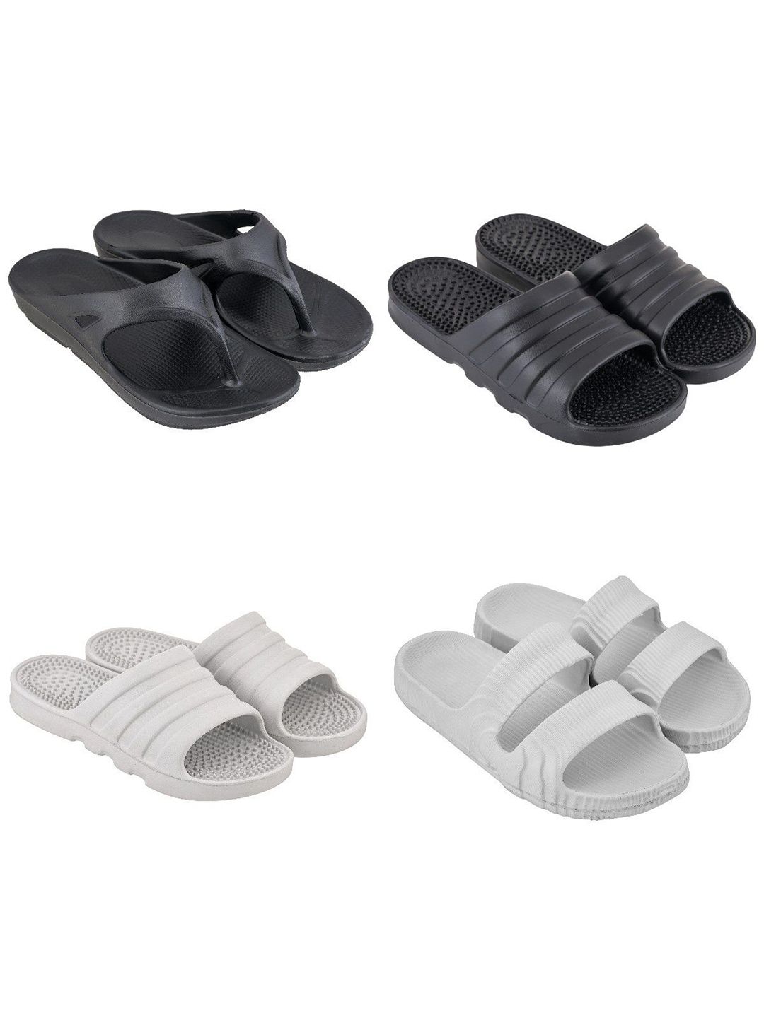 Feel alive Men Set Of 4 Lightweight Sliders