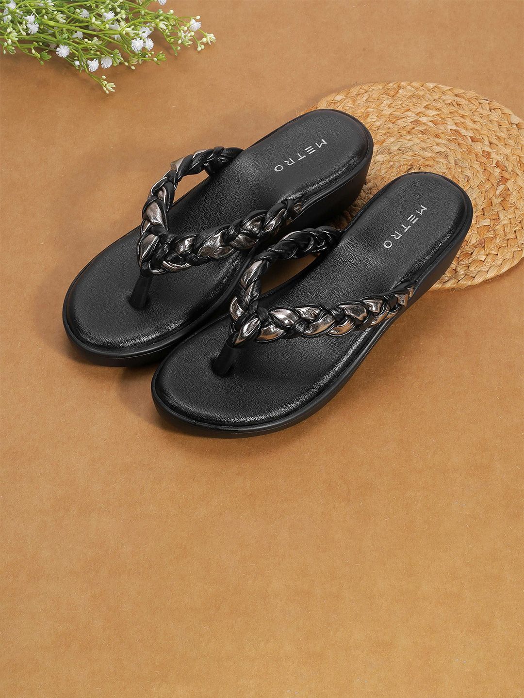 Metro Metro Women Open Toe Wedge Heels
