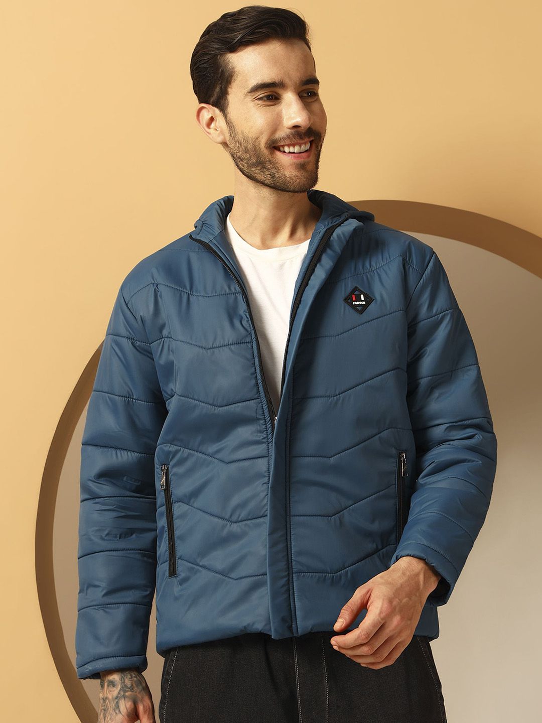 Metronaut Hooded Long Sleeves Puffer Jacket