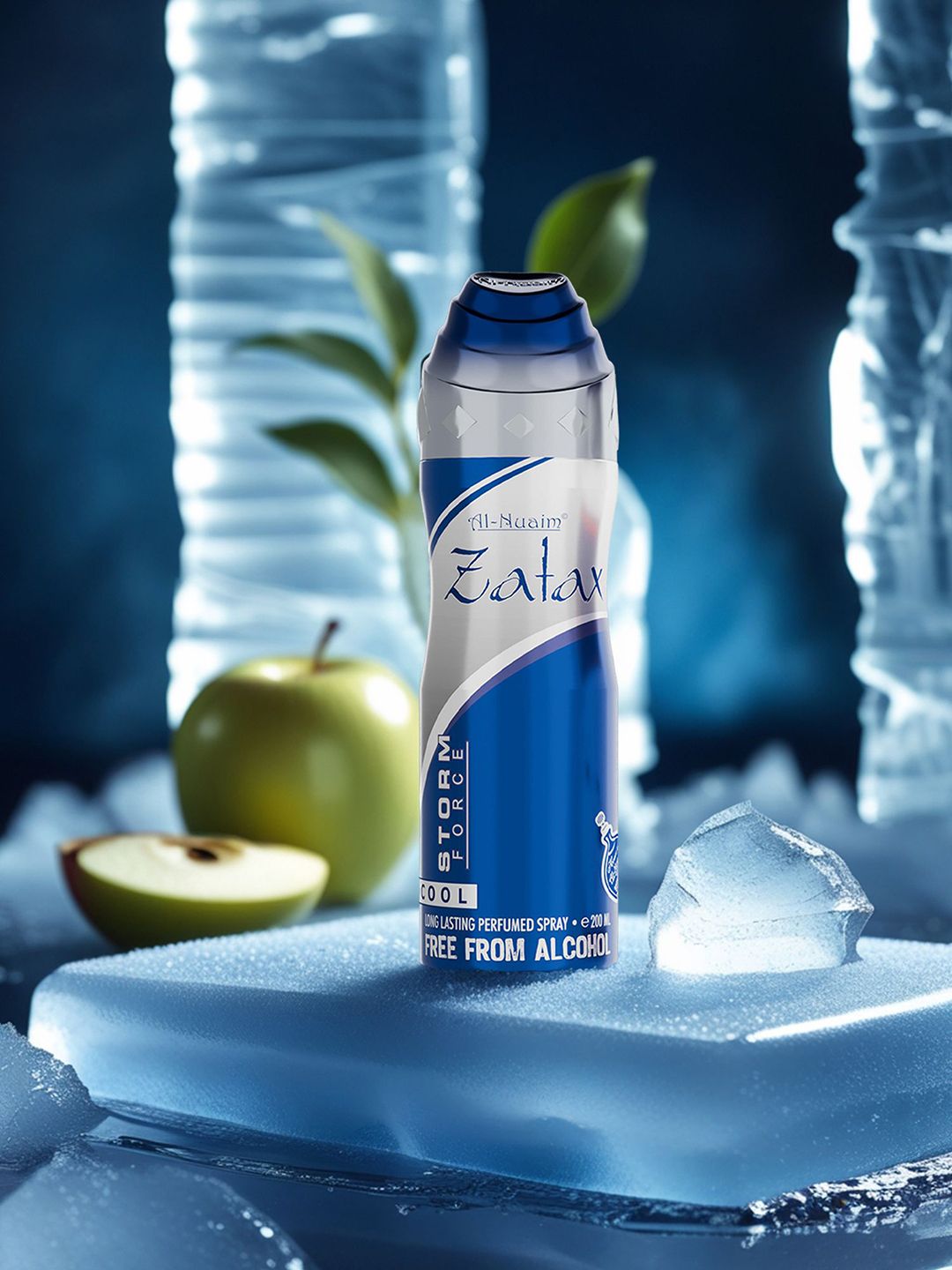 Al-Nuaim Set Of 4 Zatax Non Alcoholic Deodorant -200 ml Each