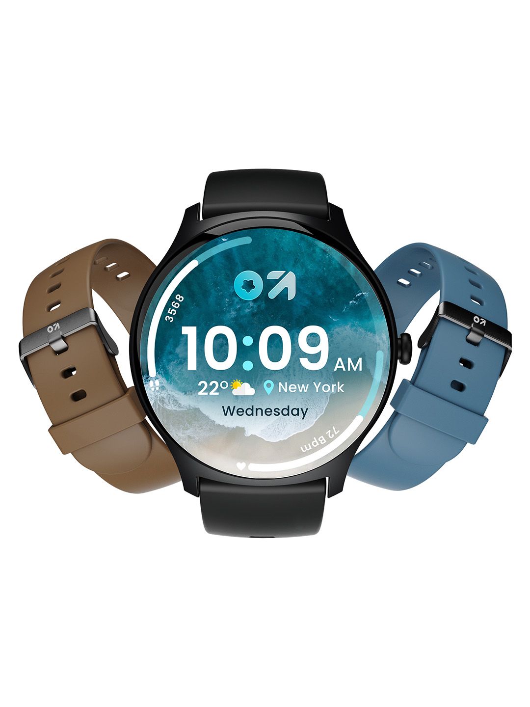 GOBOULT Rover Pro 1.43'' AMOLED, BT Calling, 565 Nits Brightness Smartwatch