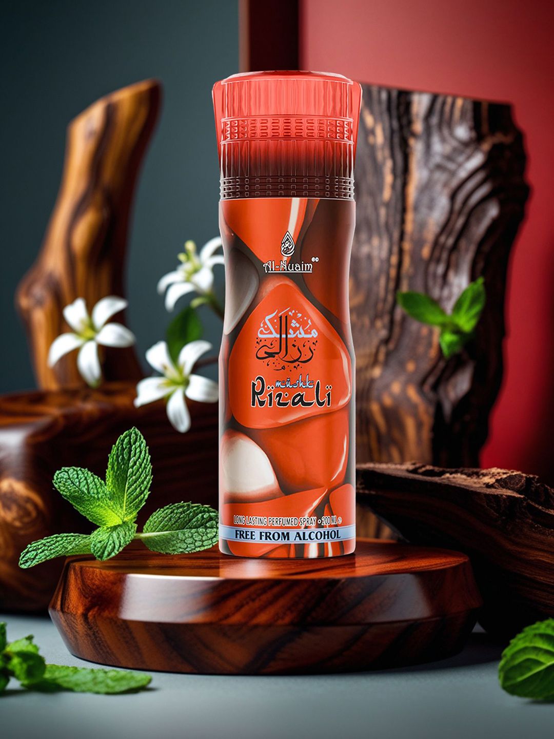 Al-Nuaim Set Of 4 Mushk Rizxali Deodorant- 200 ml Each