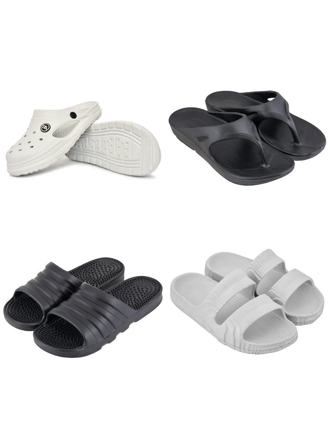 Feel alive Men Set of 4 Lightweight Sliders