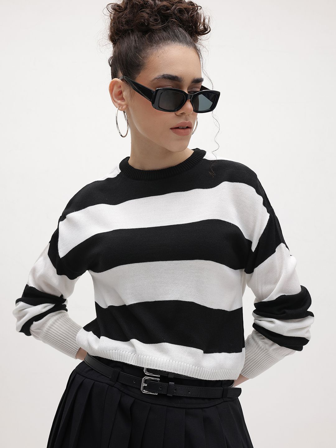 Roadster The Roadster Life Co. Acrylic Striped Pullover
