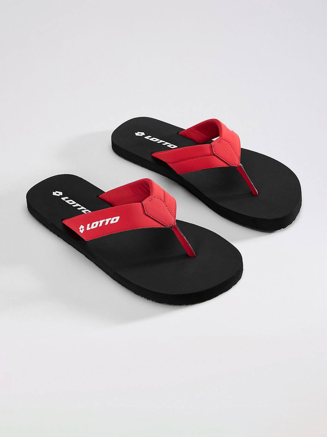 Lotto Men Simplio Red Flip Flops