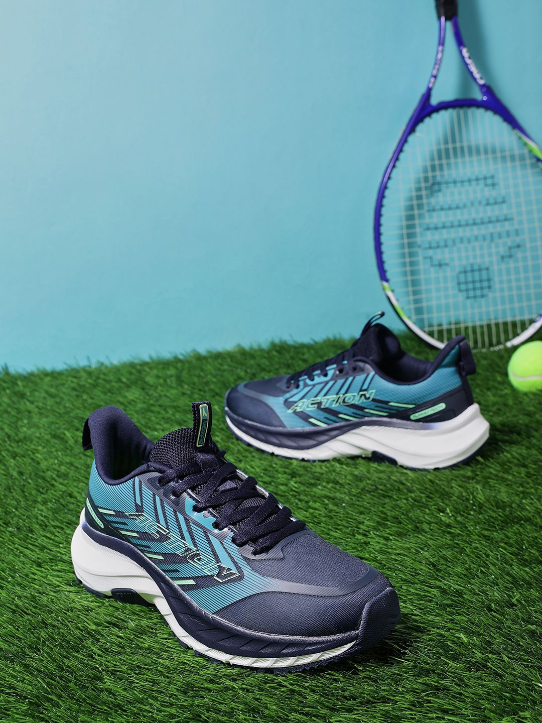 Action Men Mesh Running Non-Marking Shoes