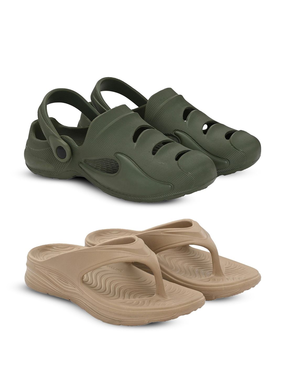 BIRDE Men Set Of 2 Breathable Clogs