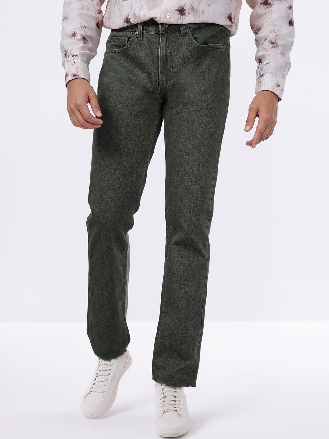 Celio Men Jean Relaxed Fit Mid-Rise Jeans